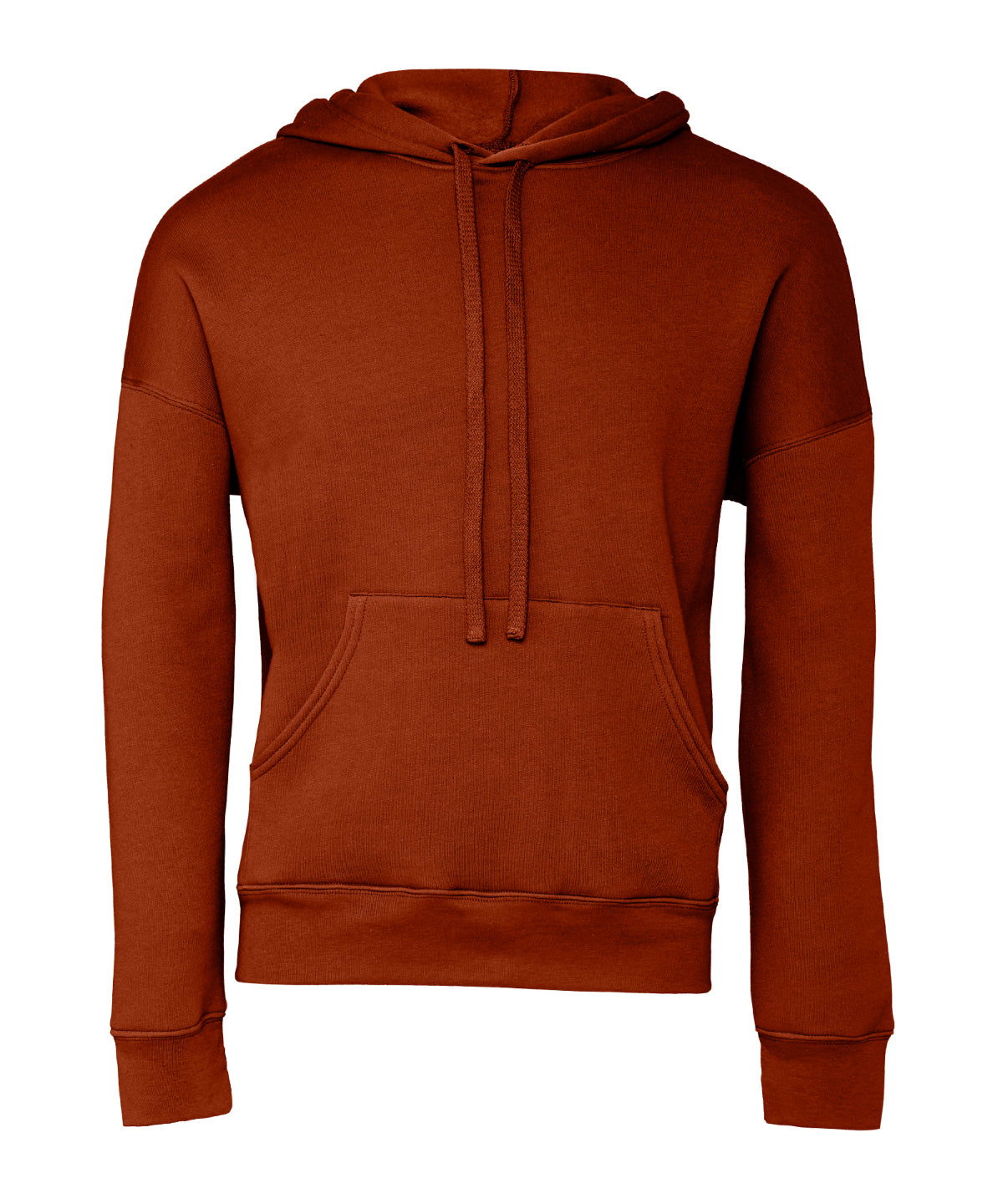 Bella+Canvas Unisex sponge fleece pullover DTM hoodie Brick
