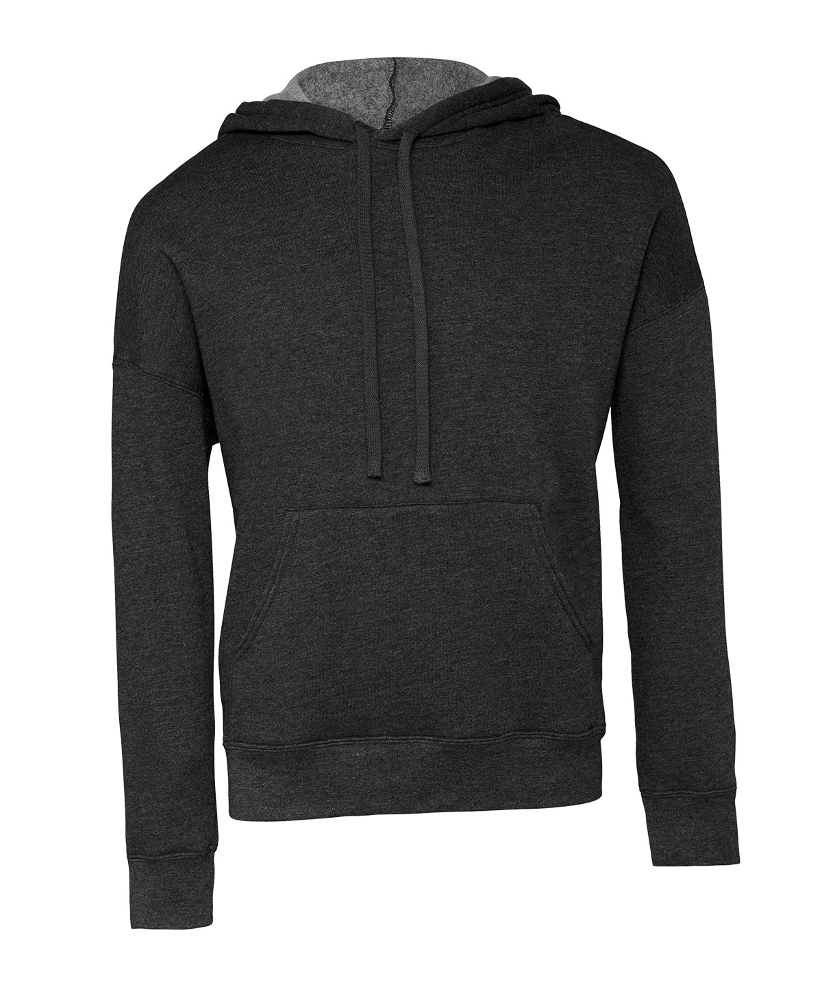 Bella+Canvas Unisex sponge fleece pullover DTM hoodie Dark Grey Heather