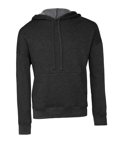 Bella+Canvas Unisex sponge fleece pullover DTM hoodie Dark Grey Heather