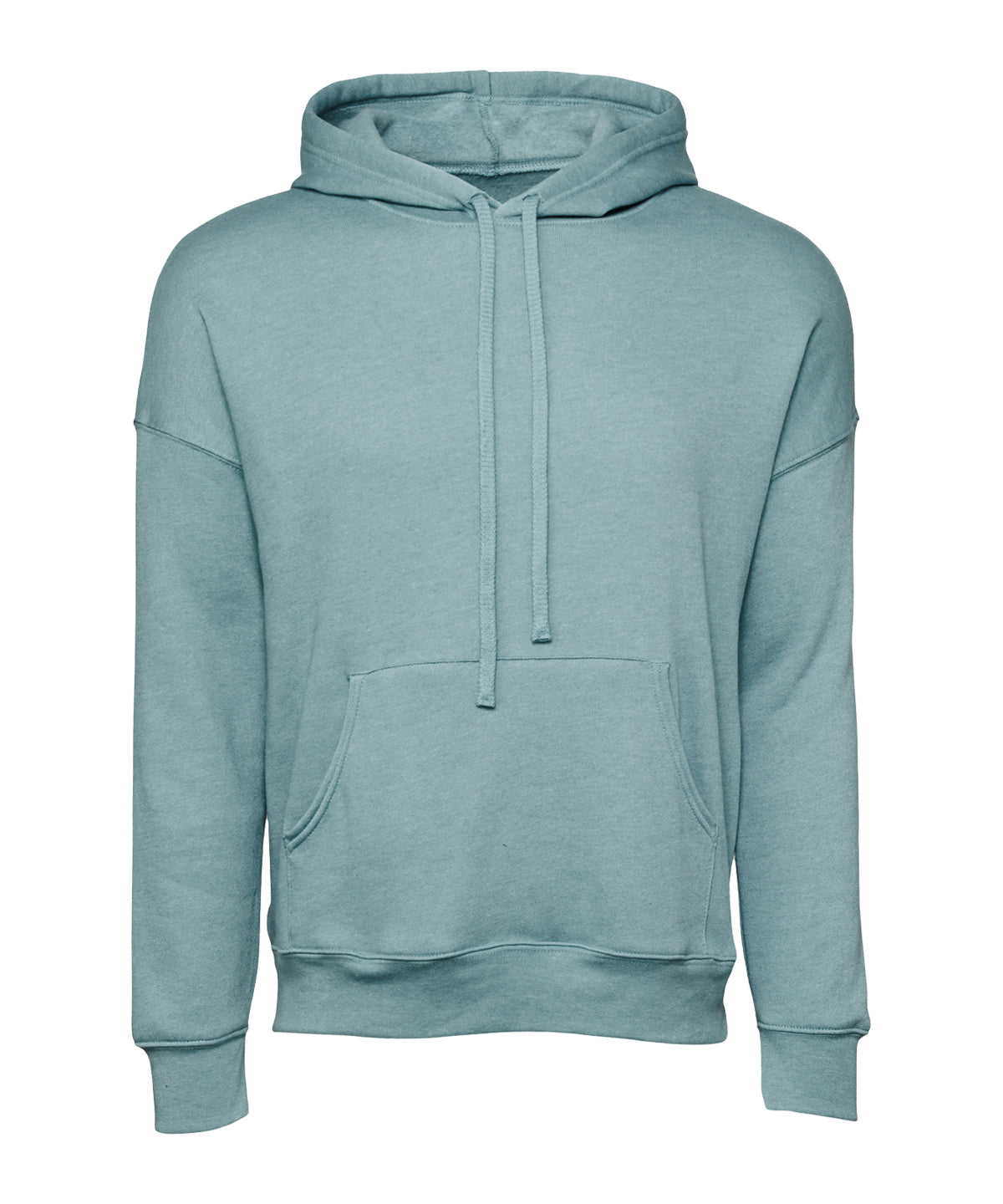Bella+Canvas Unisex sponge fleece pullover DTM hoodie Heather Blue Lagoon