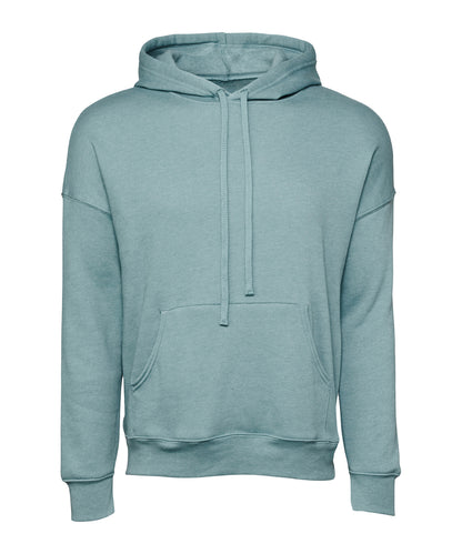 Bella+Canvas Unisex sponge fleece pullover DTM hoodie Heather Blue Lagoon