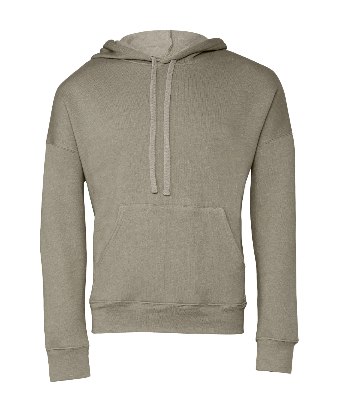 Bella+Canvas Unisex sponge fleece pullover DTM hoodie Heather Stone