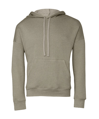 Bella+Canvas Unisex sponge fleece pullover DTM hoodie Heather Stone