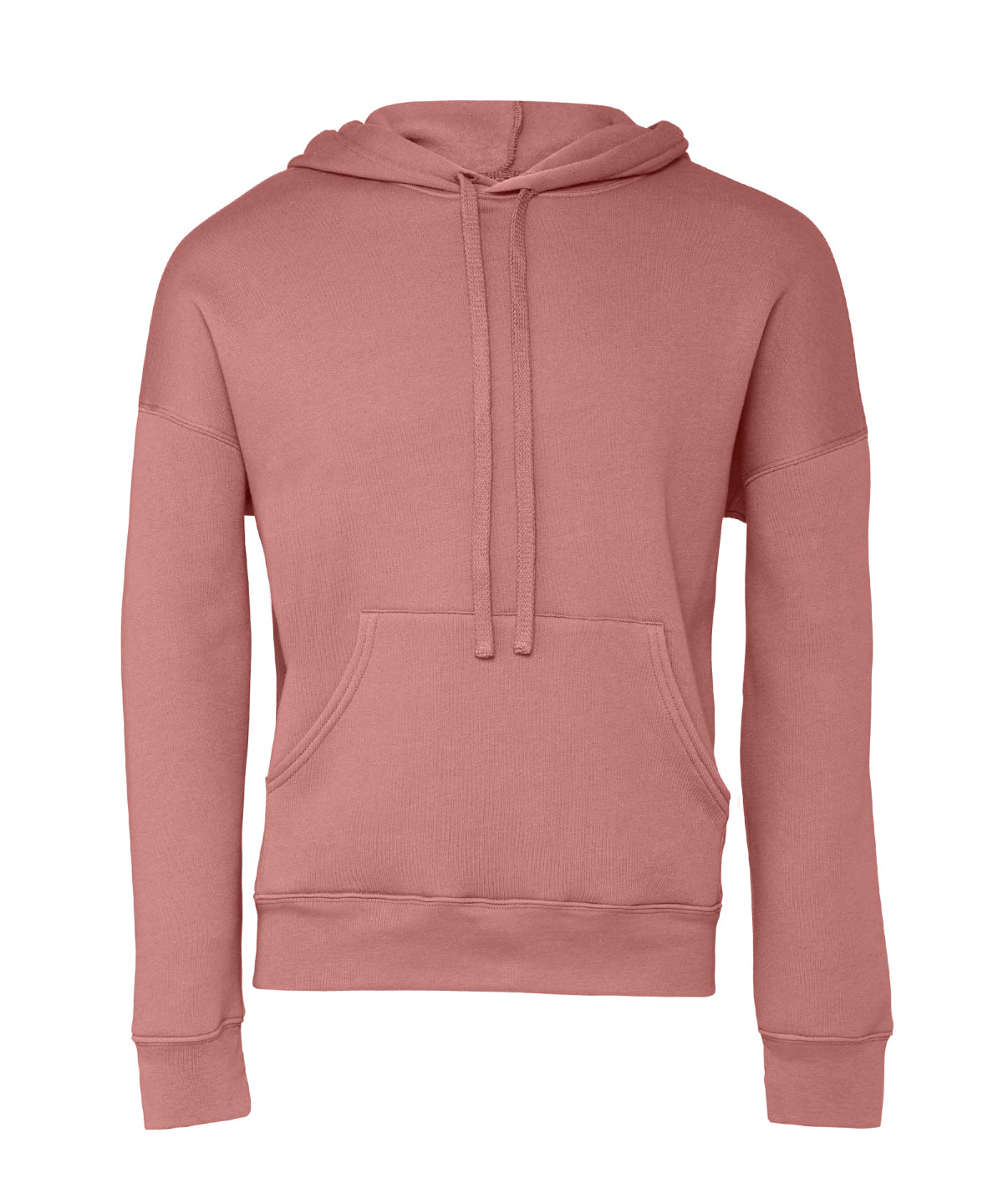 Bella+Canvas Unisex sponge fleece pullover DTM hoodie Mauve