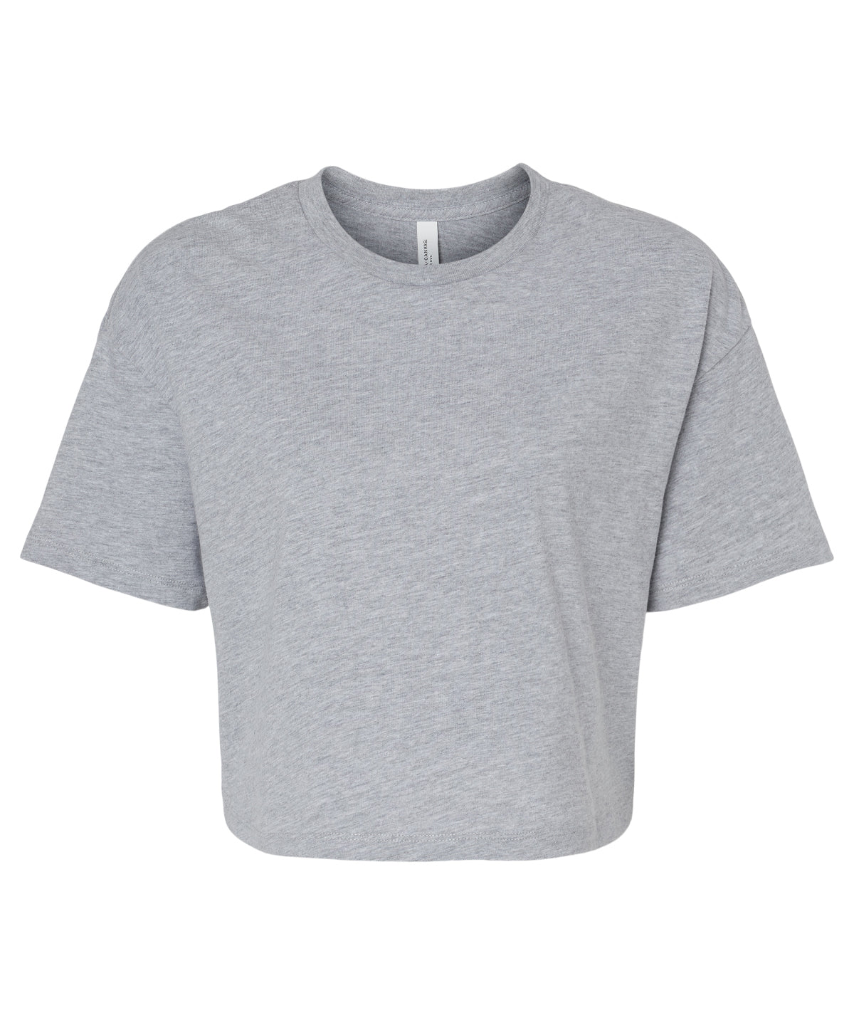 Bella+Canvas Women’s Jersey crop tee Athletic Heather