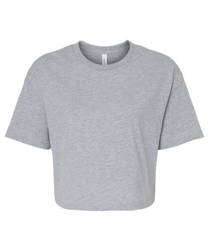 Bella+Canvas Women’s Jersey crop tee Athletic Heather