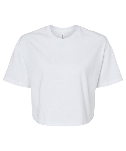 Bella+Canvas Women’s Jersey crop tee Athletic Heather