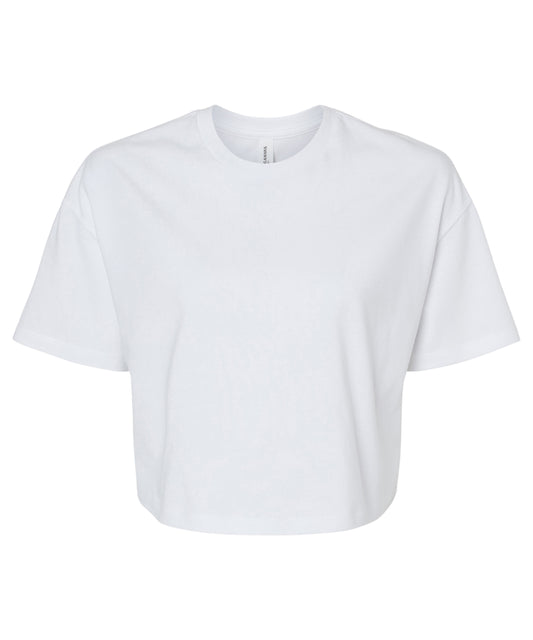 Bella+Canvas Women’s Jersey crop tee Athletic Heather