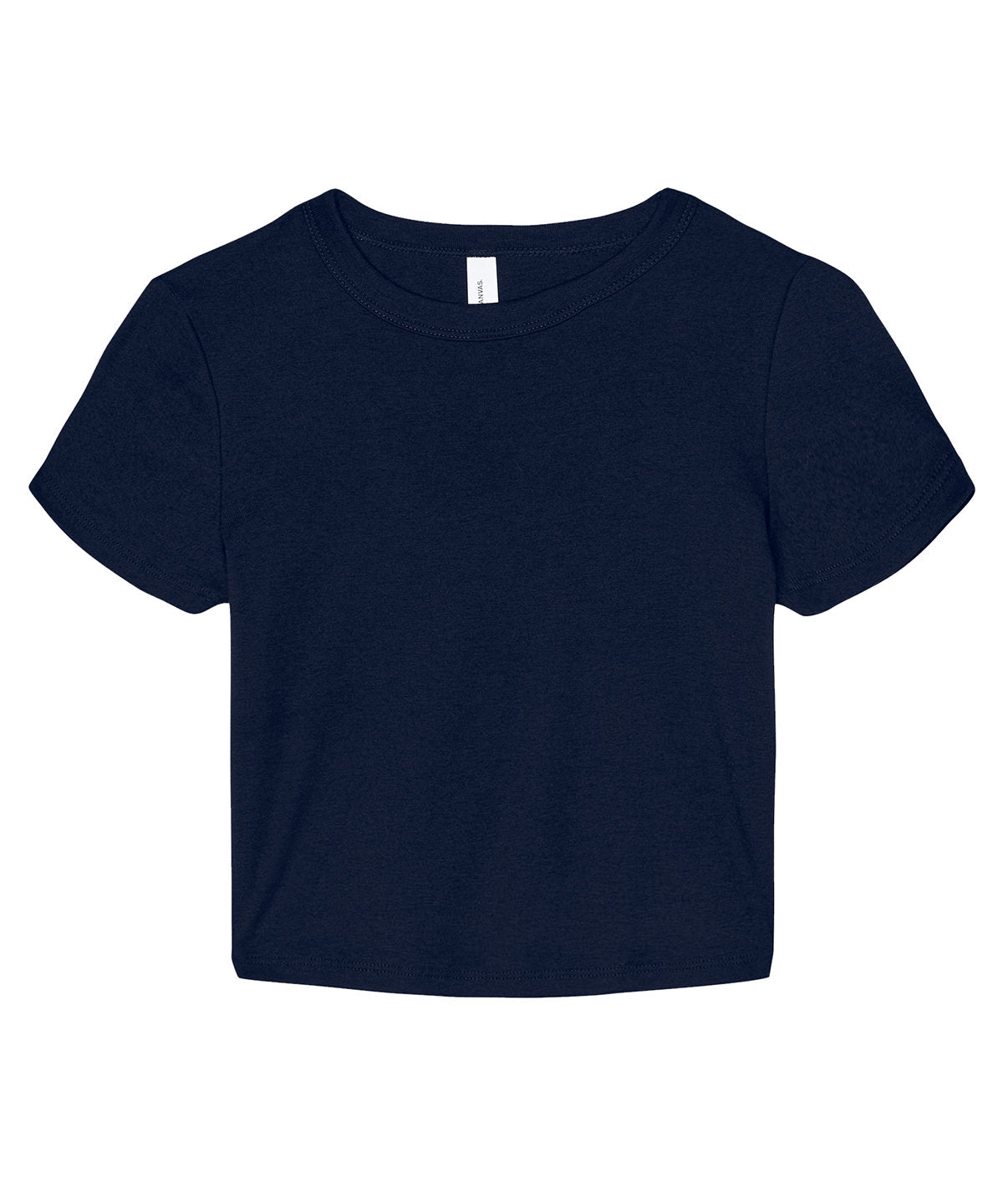 Bella+Canvas Women’s micro rib baby t-shirt Solid Navy Blend