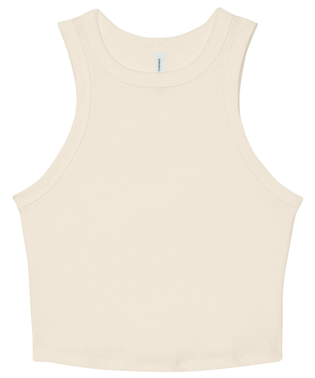 Bella+Canvas Women’s micro rib racer tank Solid Natural Blend