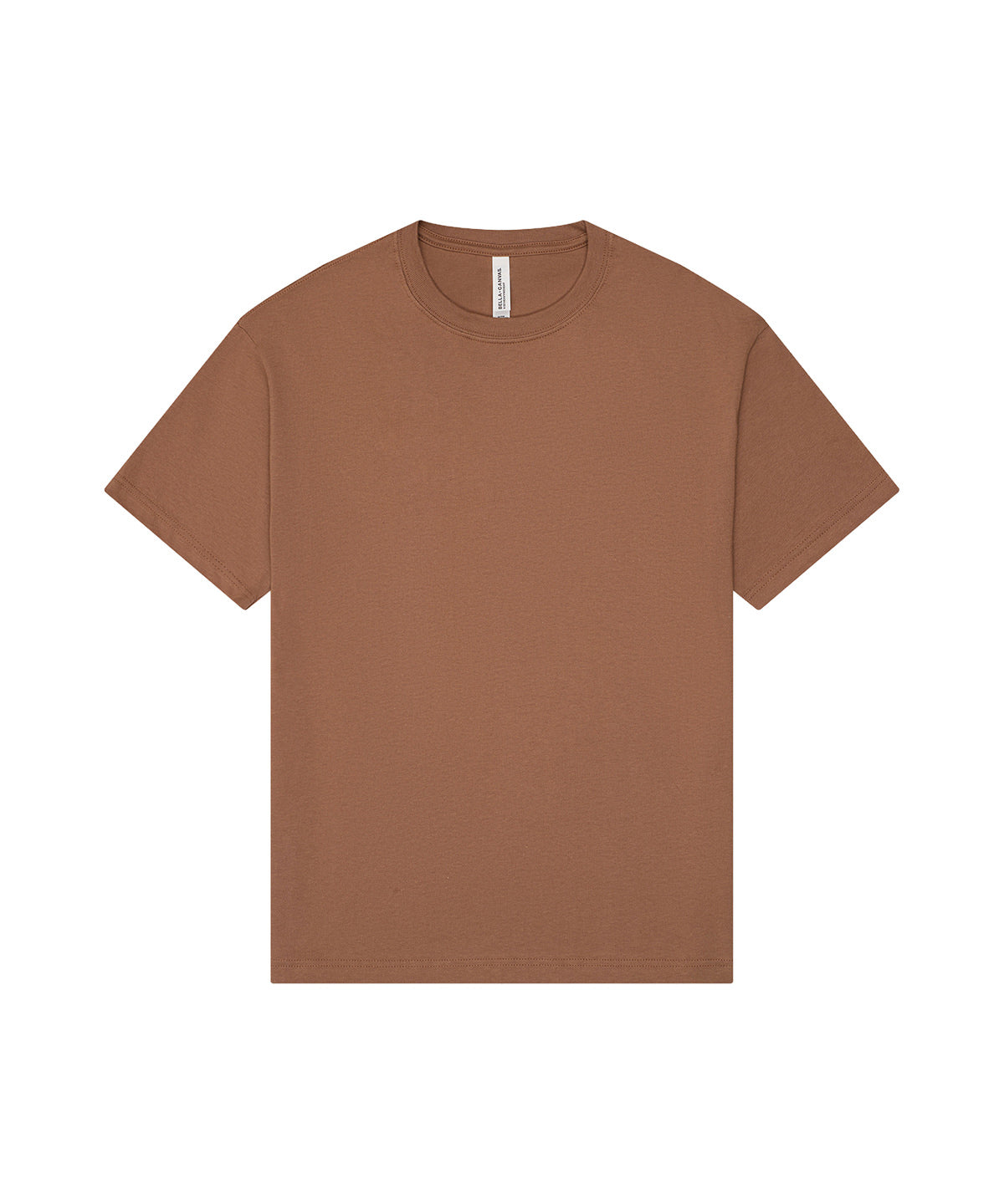 Bella+Canvas Unisex heavy boxy tee Vintage Brown