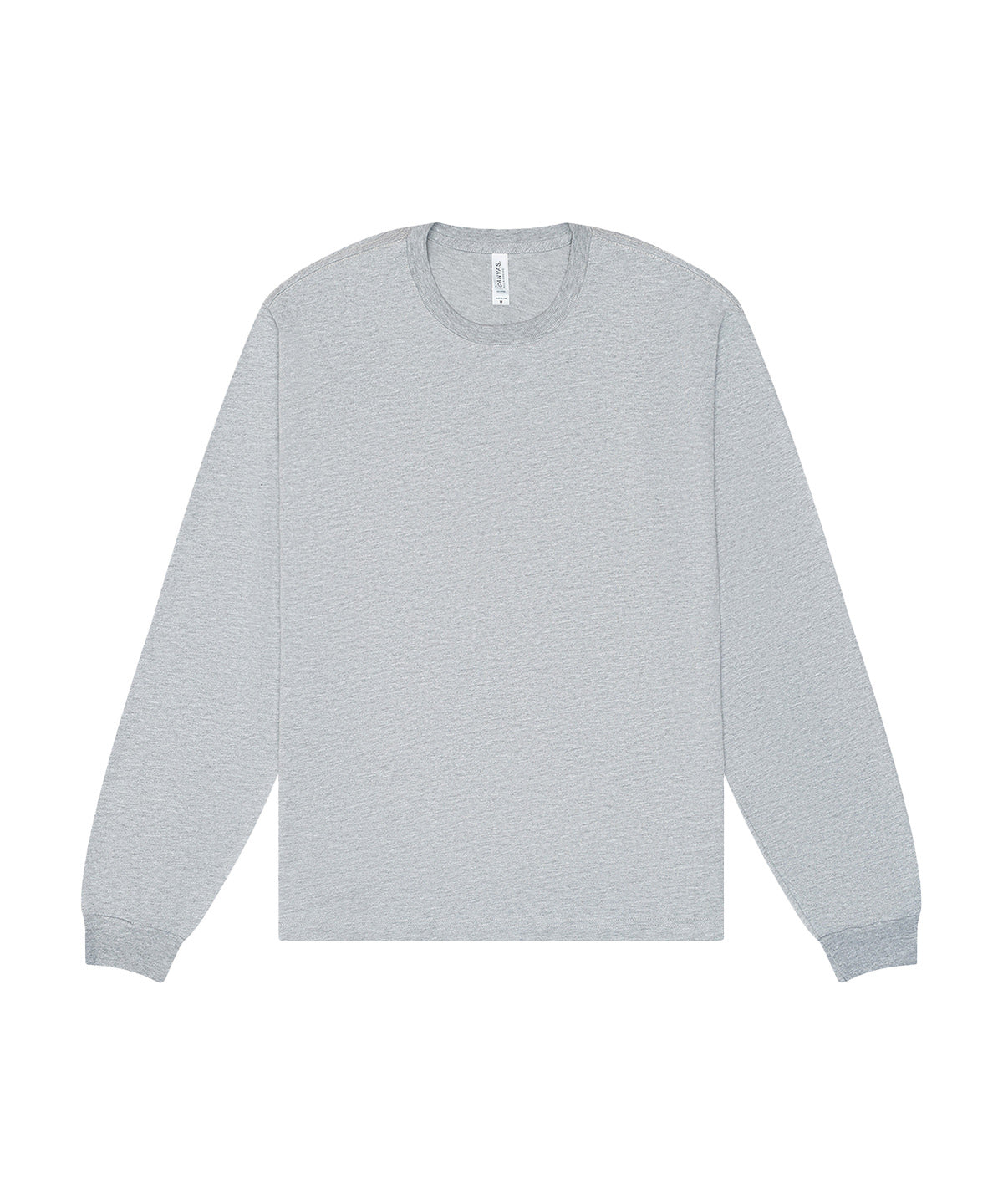 Bella+Canvas Unisex heavy boxy long sleeve tee Athletic Heather