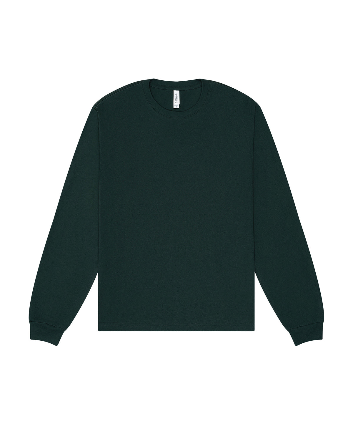 Bella+Canvas Unisex heavy boxy long sleeve tee Forest