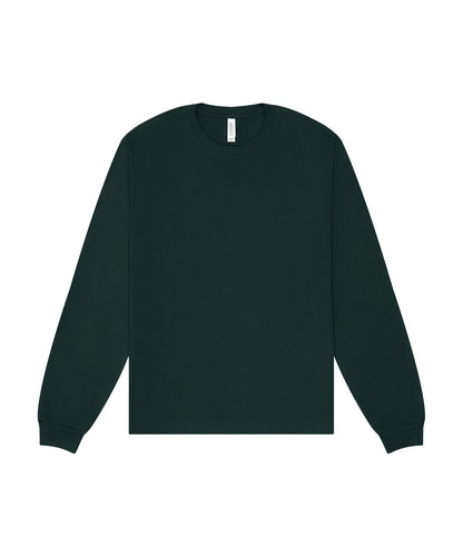 Bella+Canvas Unisex heavy boxy long sleeve tee Forest