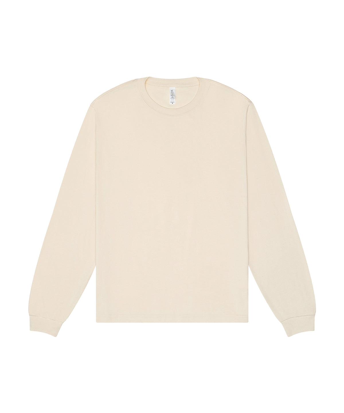 Bella+Canvas Unisex heavy boxy long sleeve tee Natural