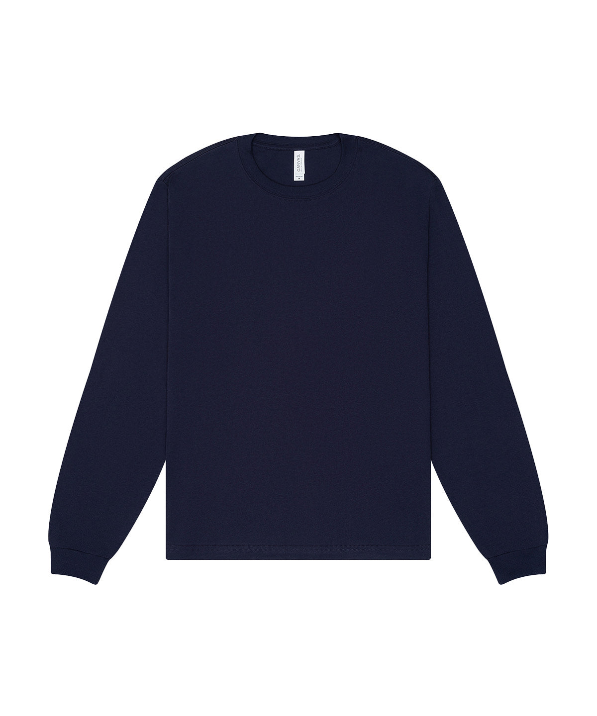 Bella+Canvas Unisex heavy boxy long sleeve tee Navy
