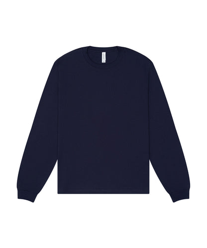 Bella+Canvas Unisex heavy boxy long sleeve tee Navy