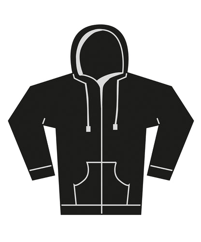 Bella+Canvas Unisex heavy full-zip hoodie Black