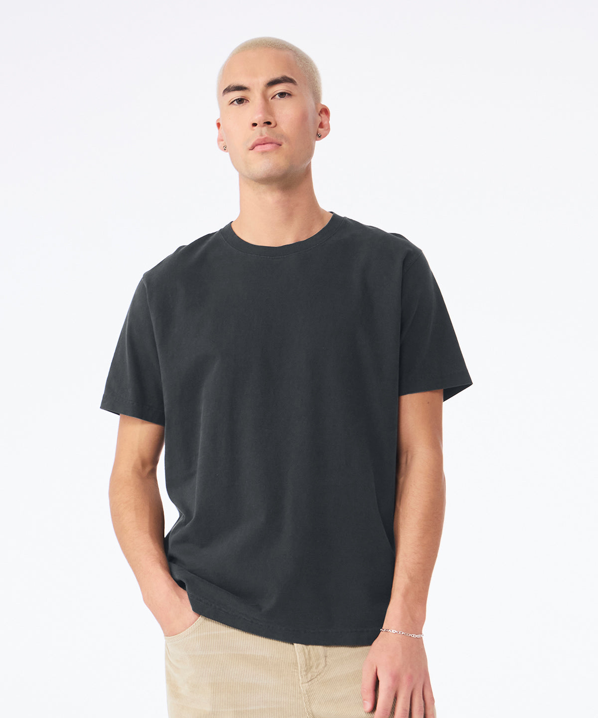 Bella+Canvas Unisex heavyweight washed tee Buttermilk