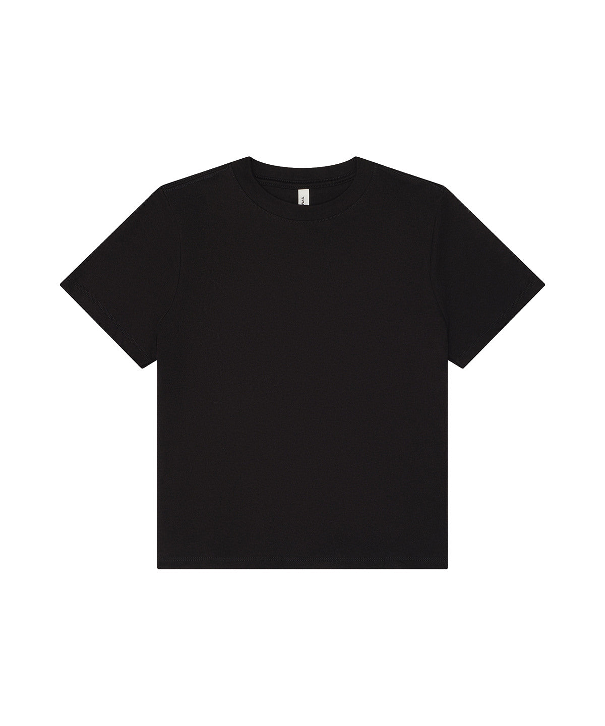 Bella+Canvas Women’s heavy boxy tee Black