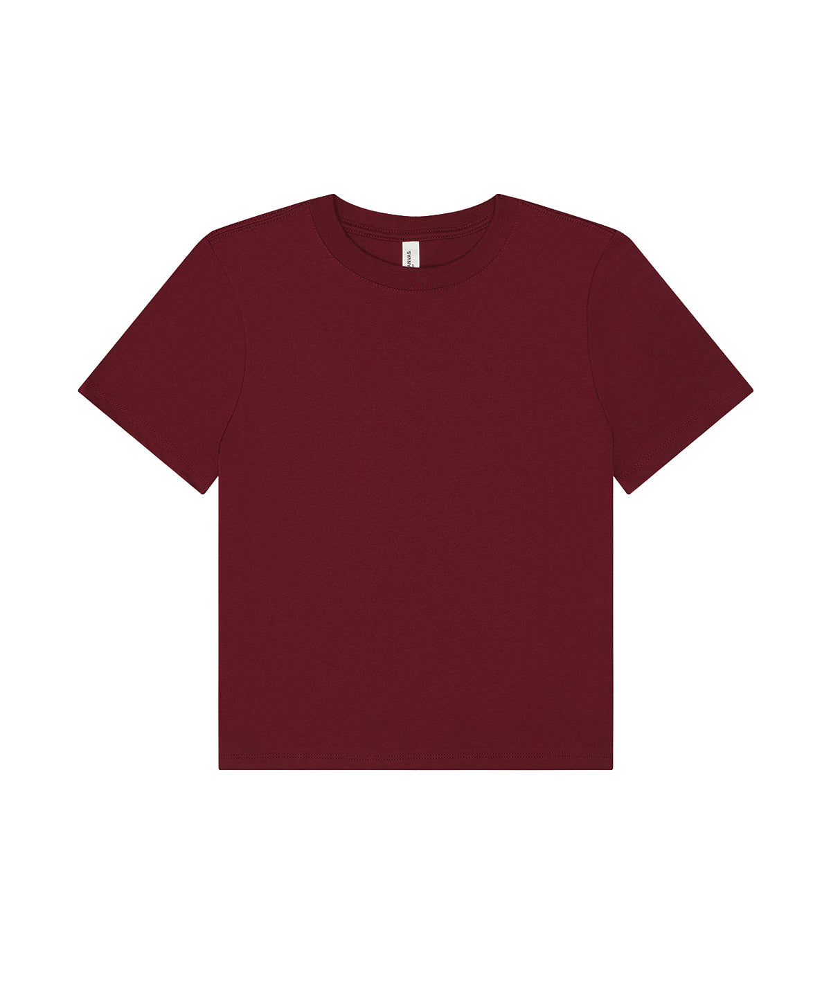 Bella+Canvas Women’s heavy boxy tee Maroon