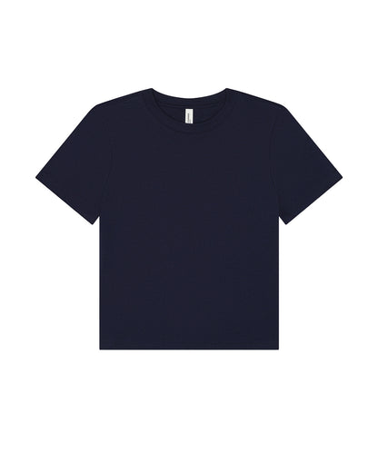 Bella+Canvas Women’s heavy boxy tee Navy
