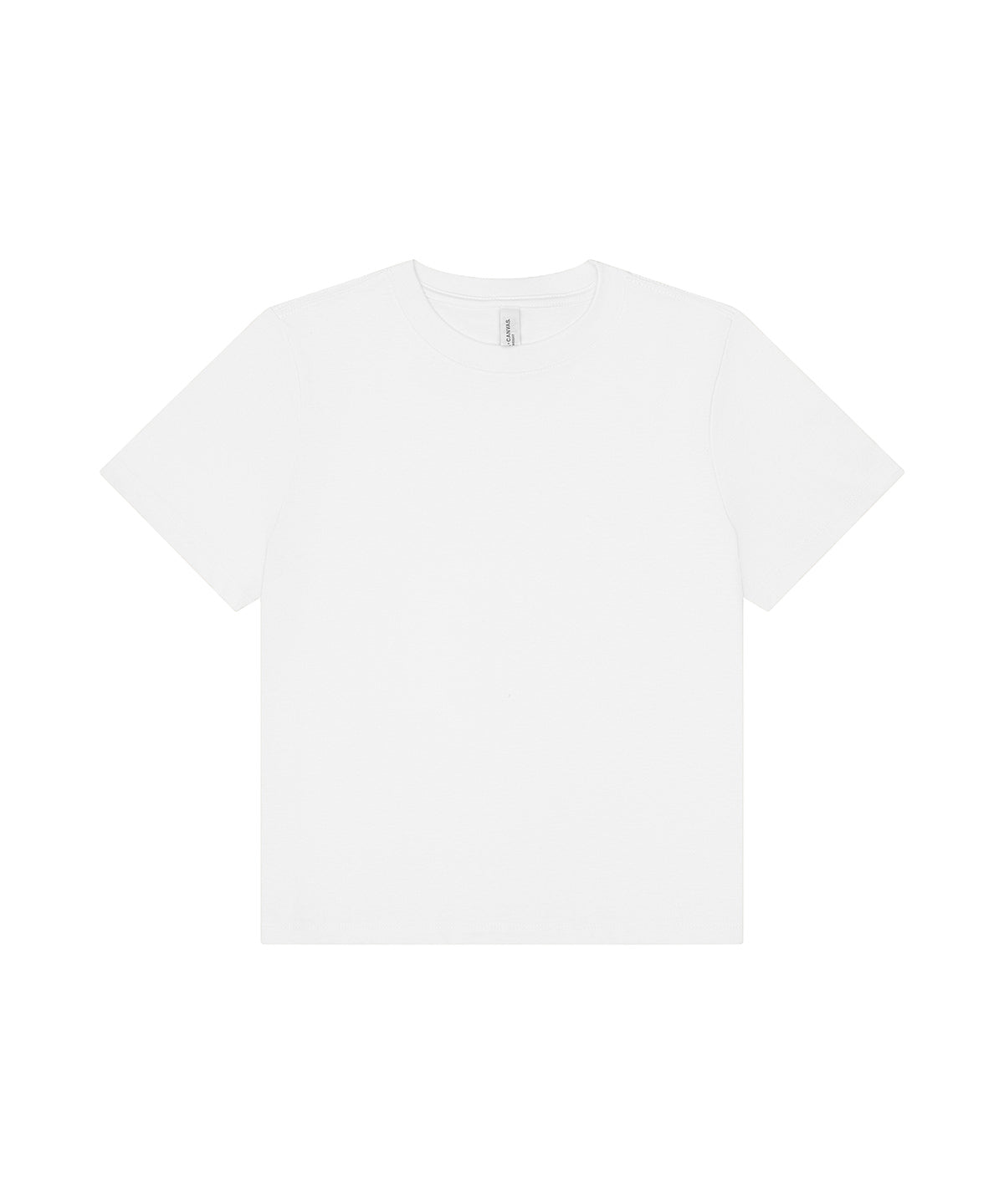 Bella+Canvas Women’s heavy boxy tee White