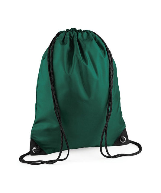 BagBase Premium gymsac Bottle Green