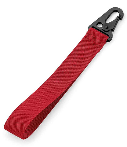 BagBase Brandable Key Clip in Red