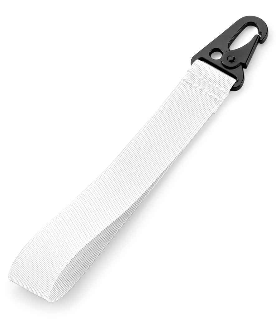 BagBase Brandable Key Clip in White