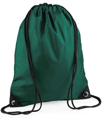 BagBase Premium Gymsac in Bottle Green