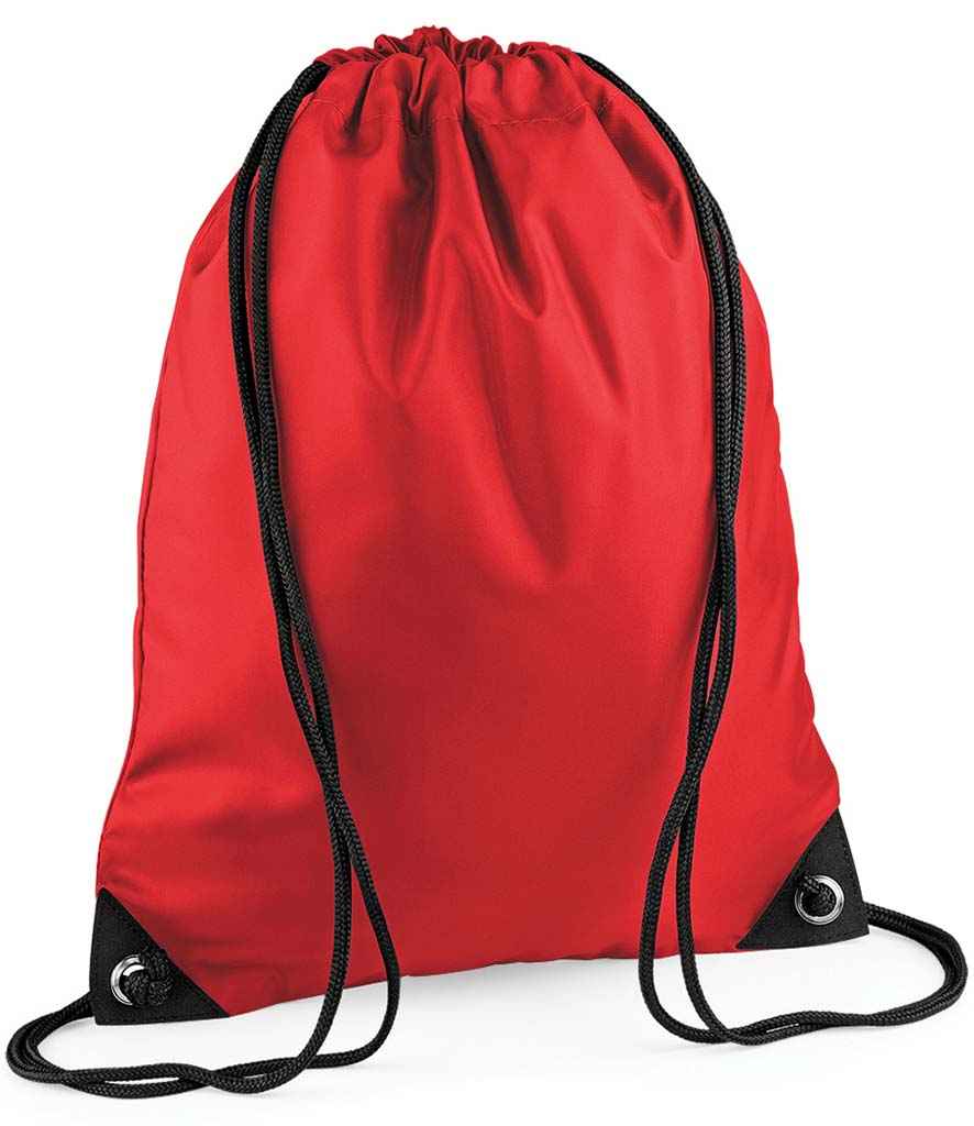 BagBase Premium Gymsac in Bright Red