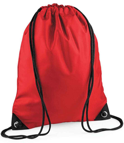 BagBase Premium Gymsac in Bright Red