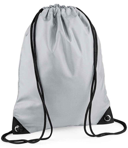 BagBase Premium Gymsac in Light Grey