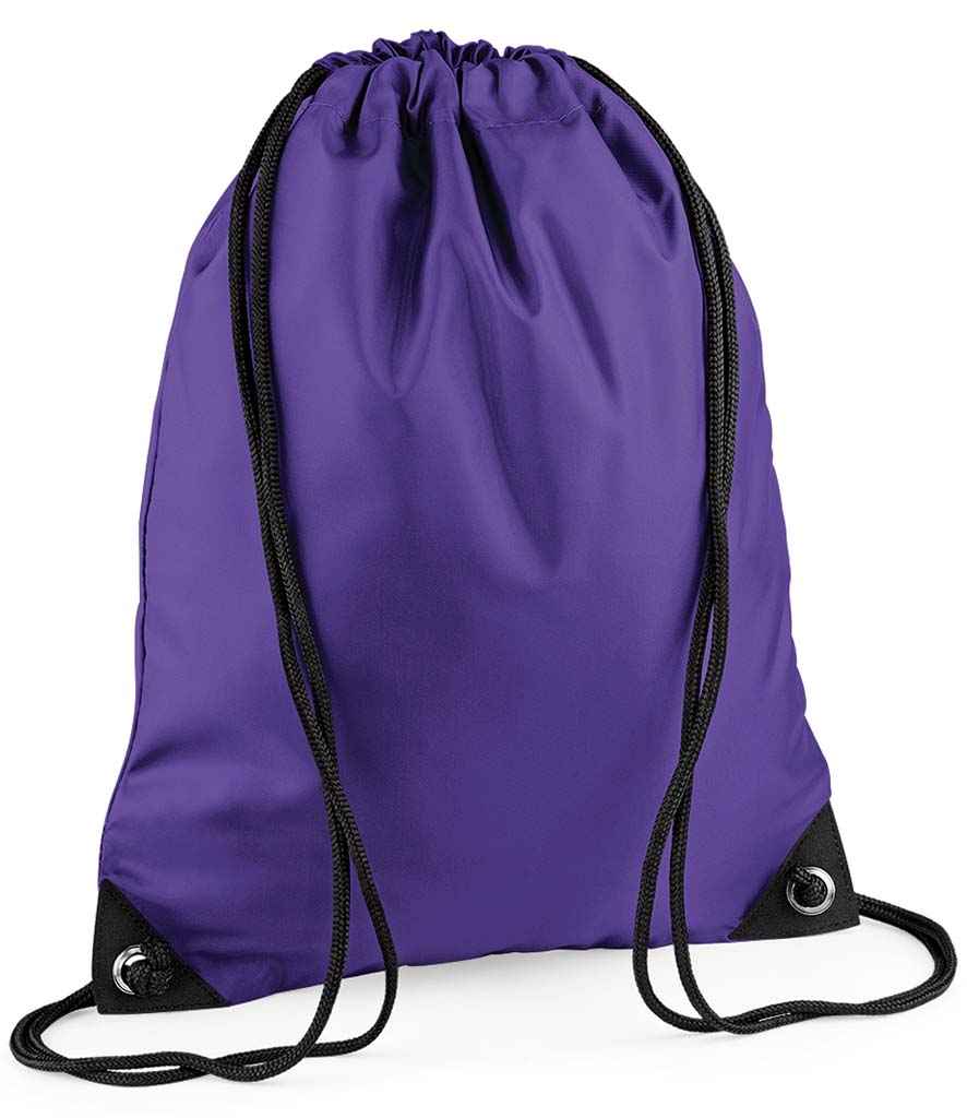 BagBase Premium Gymsac in Purple