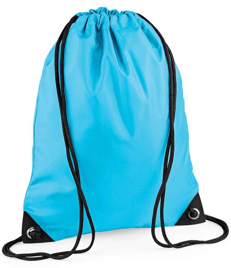BagBase Premium Gymsac in Surf Blue