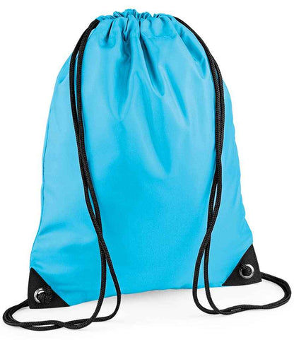 BagBase Premium Gymsac in Surf Blue
