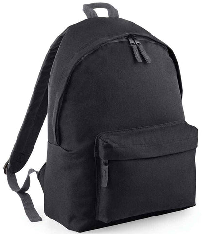 BagBase Maxi Fashion Backpack in Black