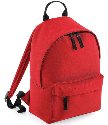 BagBase Mini Fashion Backpack in Bright Red