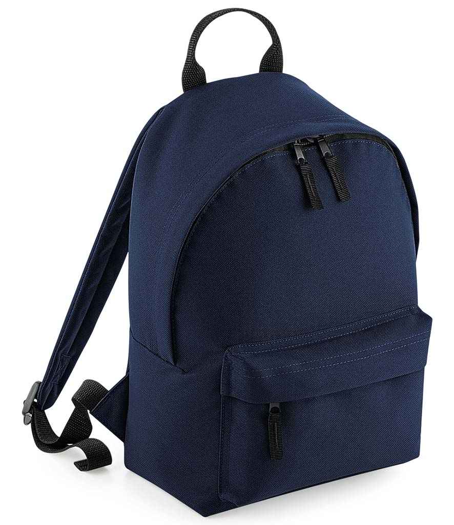 BagBase Mini Fashion Backpack in French Navy