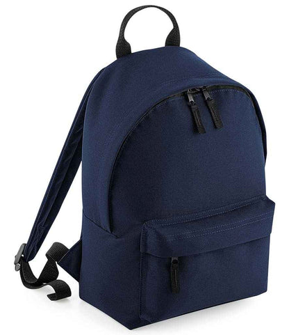 BagBase Mini Fashion Backpack in French Navy