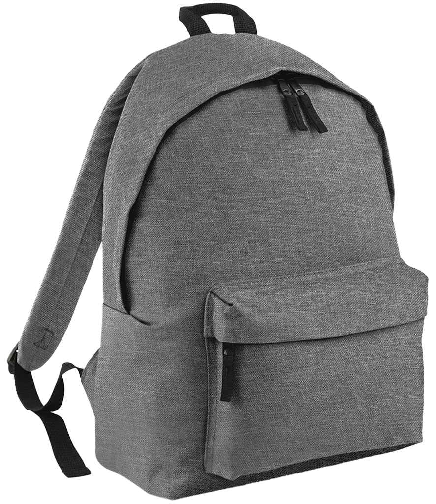 BagBase Original Fashion Backpack in Grey Marl