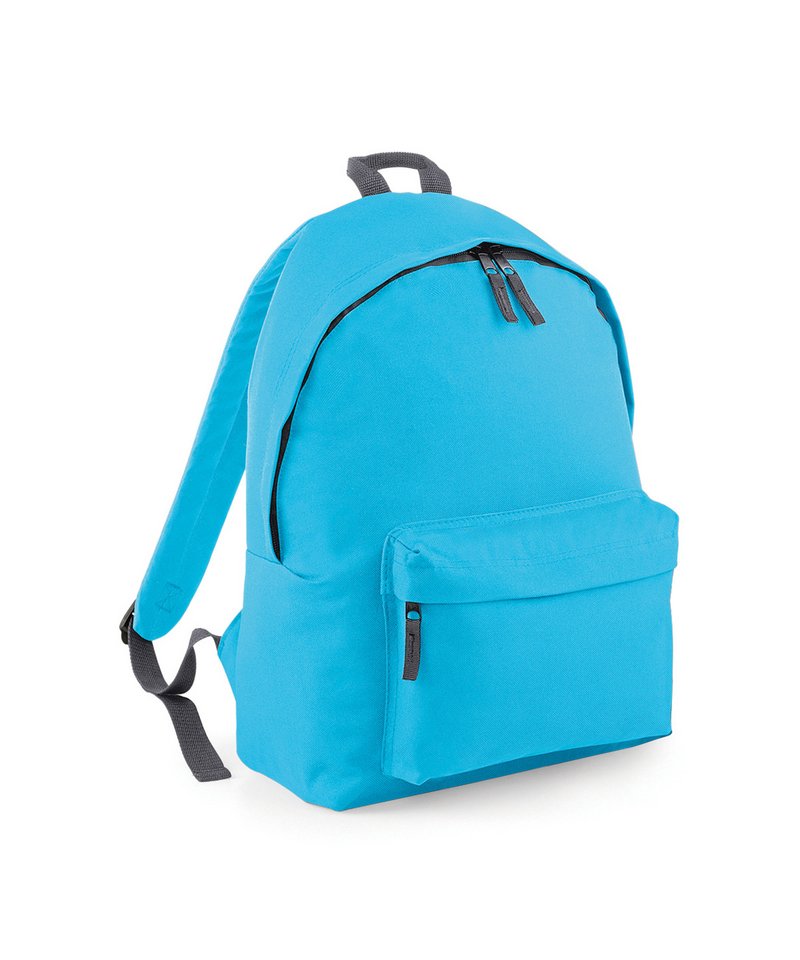 BagBase Original fashion backpack Surf Blue/Graphite grey