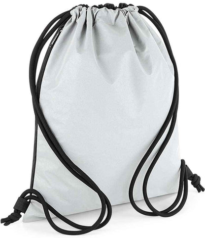 BagBase Reflective Gymsac in Silver Reflective