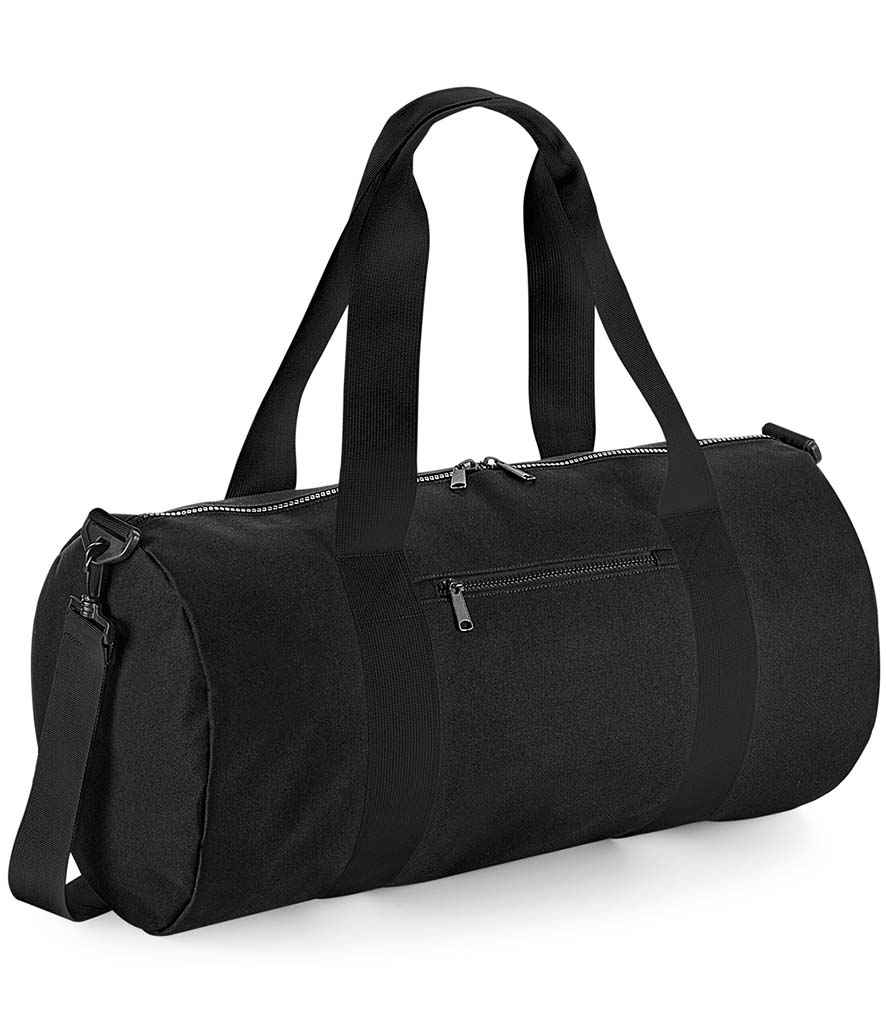 BagBase Original Barrel Bag XL in Black/Black