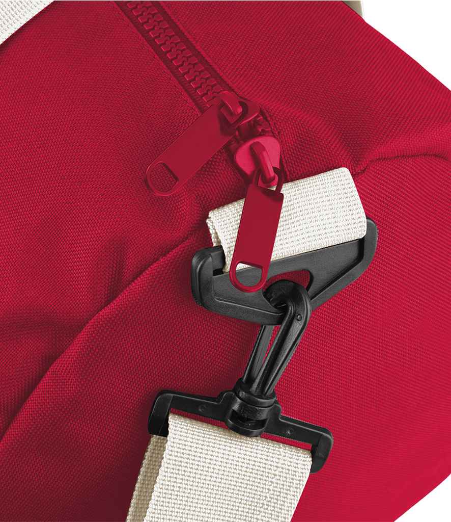 BagBase BagBase Original Barrel Bag Classic Red/Off White