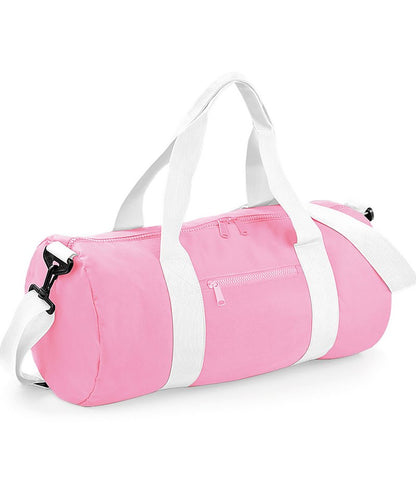 BagBase Original barrel bag Classic Pink/White