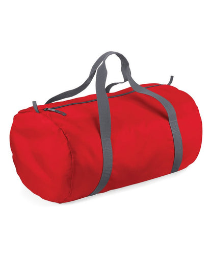 BagBase Packaway barrel bag Classic red