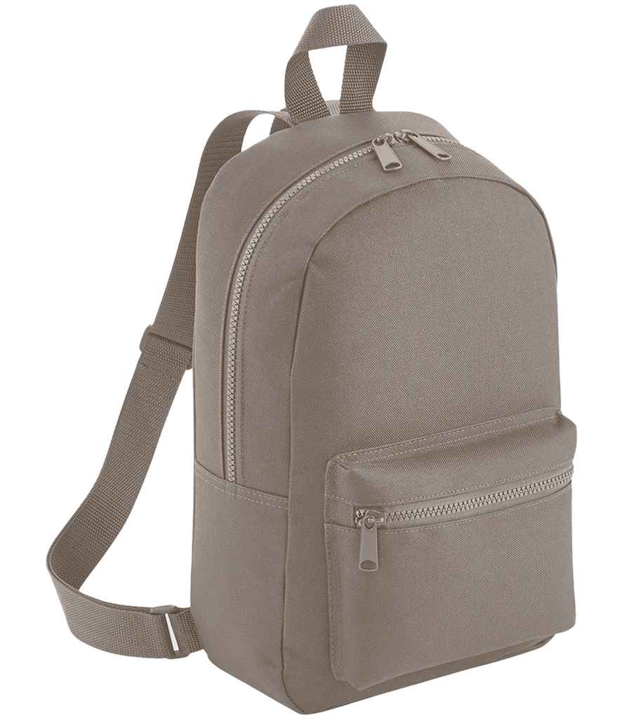 BagBase Mini Essential Fashion Backpack in Mushroom