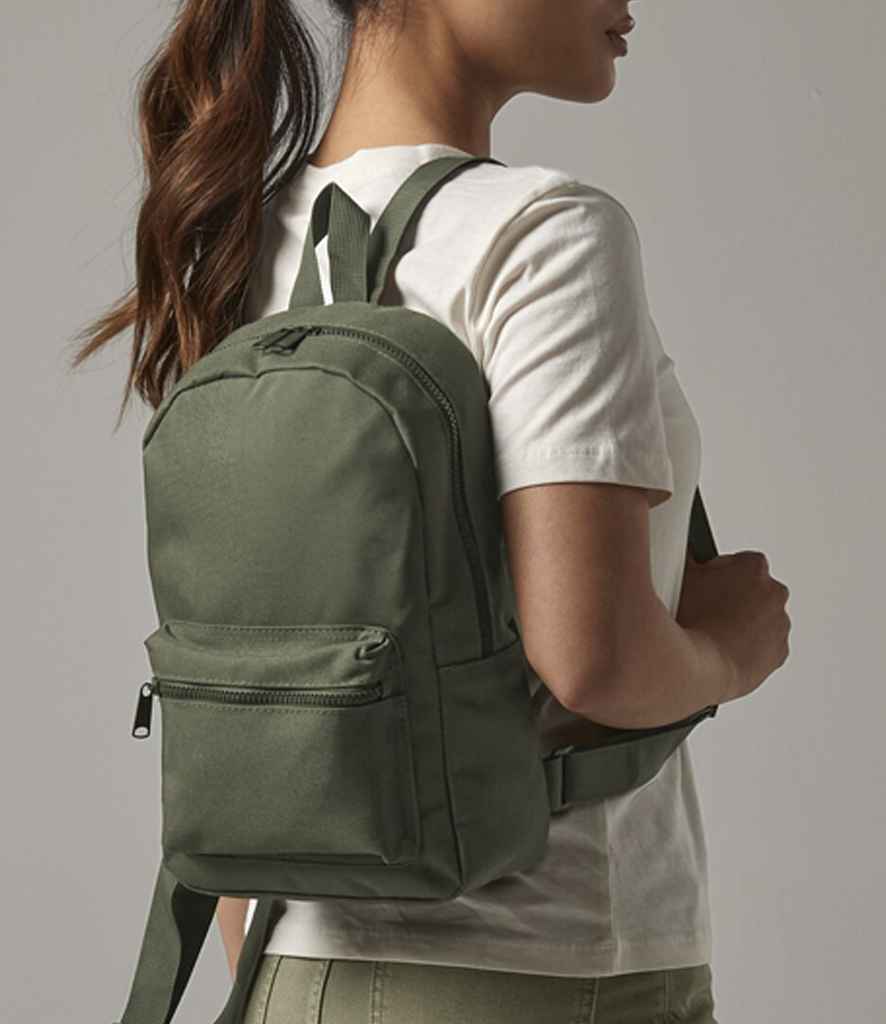 BagBase BagBase Mini Essential Fashion Backpack Olive Green